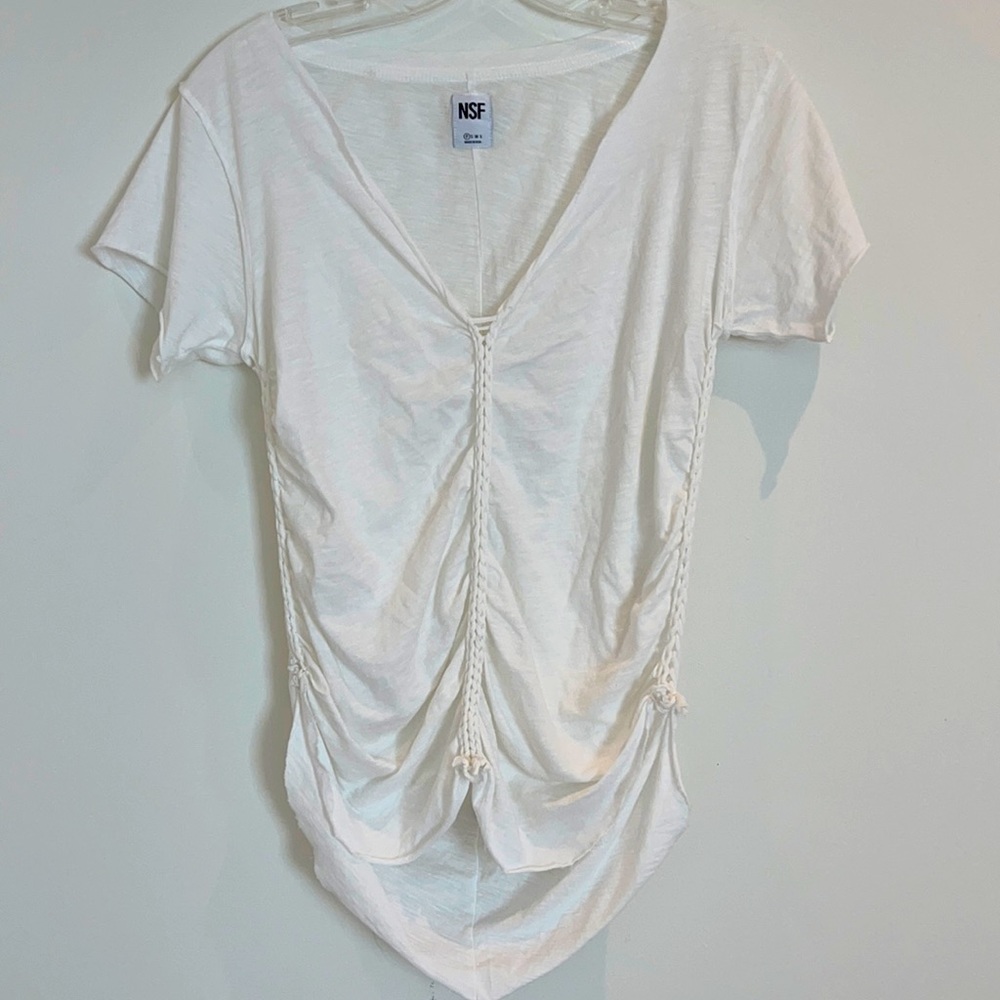 NSF Tee with Braided details